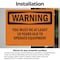 Signmission Safety Culture Sign, 5 in Width, Vinyl Decal, Rectangle OS-2PACK-WS-D-35-L-12688 - alternate 6